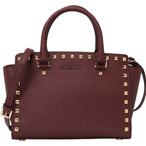 michael michael kors selma stud medium top zip satchel|MICHAEL Michael Kors Selma Medium Top Zip Satchel .